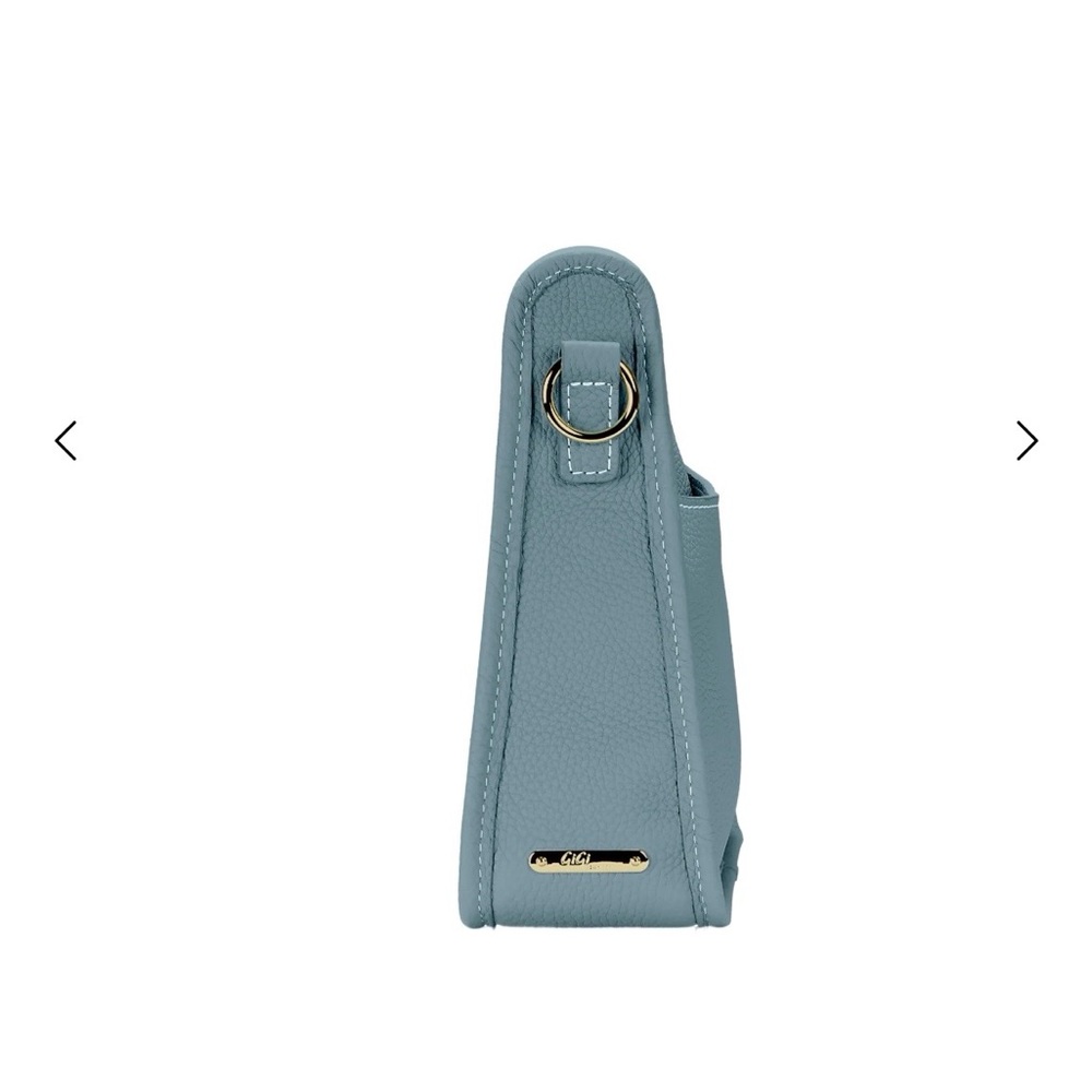 NWT GiGi New York Light Blue Crossbody Bag - Picture 3 of 8